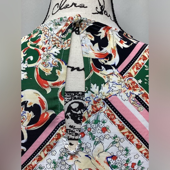 Umgee Empire waist boho tunic Mulit Color Size Small. - Picture 5 of 11